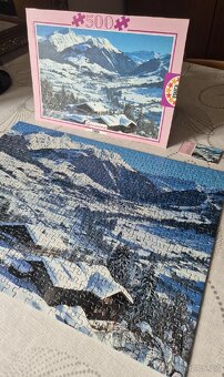 PUZZLE 500 ks zima - 2