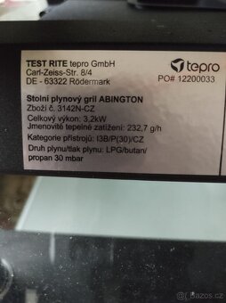 Prodám plynový gril - 2