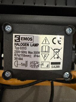 Halogen 500w. LED SVĚTLO - 2