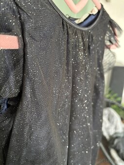 Šaty tmavě modré H&M 122 - 2