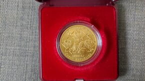 Zlatá mince 5 000 Kč - Jihlava BK (běžná kvalita) - 2