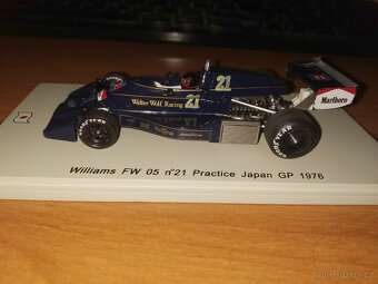 F1 Williams FW05 #21 Masami Kuwashima 1976 Japan Spark 1:43 - 2