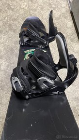 Snowboard Nidecker 144cm s vázáním Gravity - 2