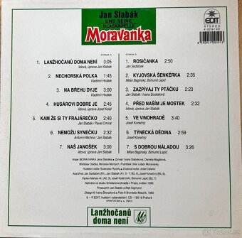LP Jan Slabák - Moravanka - 2