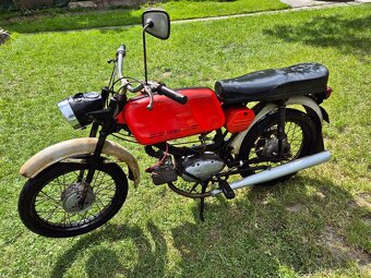 Jawa 23 Mustang bez TP, červený 1. - 2