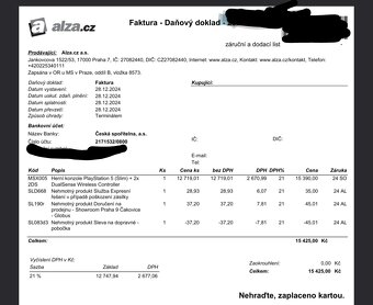 skoro nová PlayStation 5 Slim s 2 ovladači, záruka do 12/26 - 2