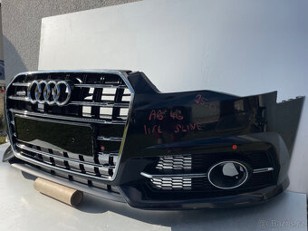 AAUDI A6 4G C7 FACELIFT SLINE - kompletní přední nárazník - 2