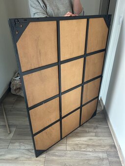 Kované zrcadlo 50kg 91x118cm - 2
