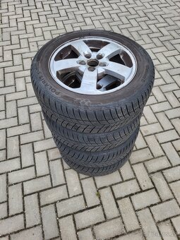4x Alu disky 15 + pneumatiky Polaris 5 195/55 R15H - 2
