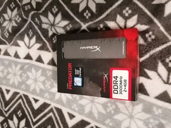 Nabízím kit hyperx Predator DDR4 2x4GB - 2