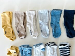 Dětské ponožky, velikost od miminka do 26. - 2