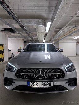 mercedes e 220d 4matic amg prenecham - 2