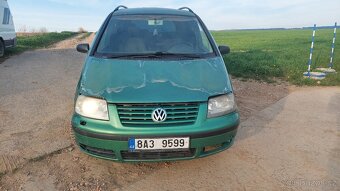 VW SHARAN 1.8Turbo 110kw AWC 2002 zelená metalíza - 2