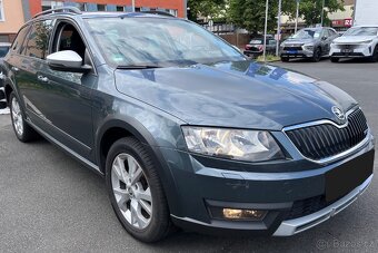 Škoda Octavia 3. Scout 4x4 2.0 TDI 110 KW 1 maj serv kniha. - 2