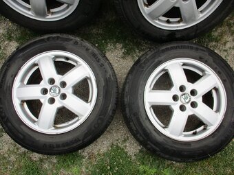 Alu kola 5x100 R15 pneu letní 195/65 R15 - 2