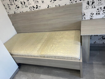 Postel 90x200cm s matrací - 2