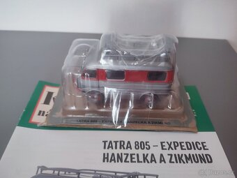 Tatra 805 - expedice Hanzelka a Zikmund - model 1:43 - 2