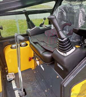 Minibagr 1.2t 3válec Kubota otoč radlice mimoosé kopáni - 2