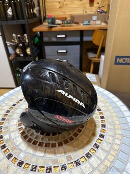 Lehká lyžařská/snowboardová helma (Karbon look) - Velikost 5 - 2