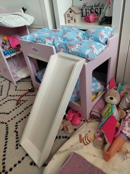 Baby born postel se skluzavkou - 2