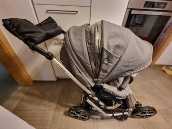 SLEVA-Kočárek Gesslein F6 Air+ ,kožené madlo, C1-Lift taška - 2