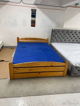 Postel z masivu 140×200 - 2