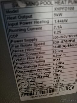 Tepelné čerpadlo pro ohřev bazénu - 2