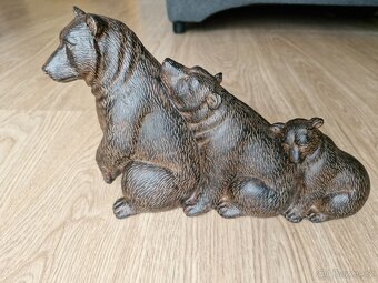 soška Medvědí rodinka - 2