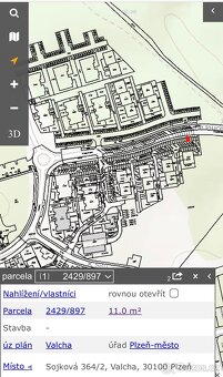 Pronájem parkovací stání Plzeň Valcha - 2