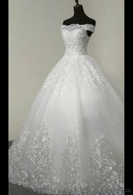 Svatební šaty ivory - 2
