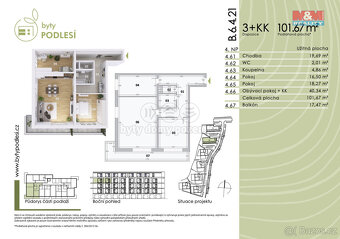 Prodej bytu 3+kk, DV, 101 m², Jablonec n. N., ul. Jezdecká - 2