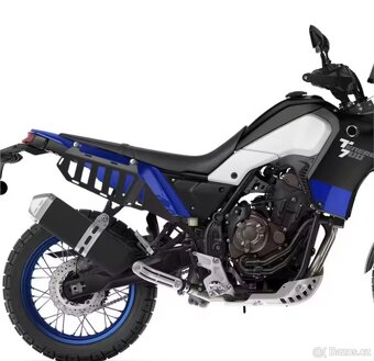 Yamaha Tenere - zadní padáky, plotny pod boční kufry/brašny - 2