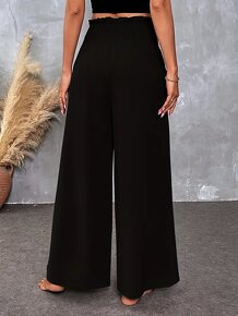 Volné elegantní kalhoty - 2