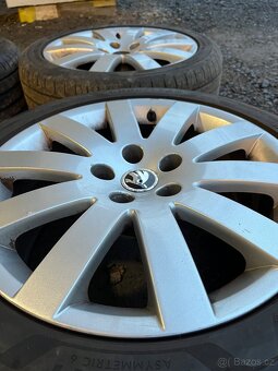 Originál ALU 17 Škoda, VW, Seat s pneu Goodyear - 2