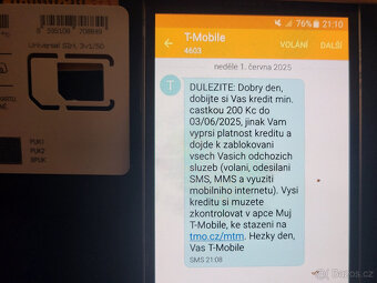 T-Mobile Twist sim 50 sms + 50 min. Hezké číslo - 2