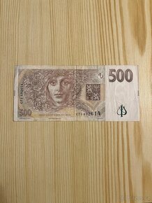 Bankovka 500 Kč, již neplatná, série C71 - 2