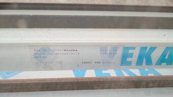 Dvojokno trojsklo plast 1820mm x 965mm - 2