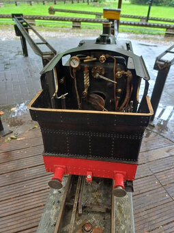 Testována lokomotiva Speedy 1505 Live Steam s rozchodem 5 pa - 2