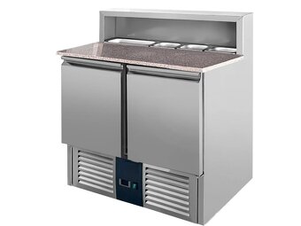 Chladící stůl se saladetou a granitovou deskou - 2