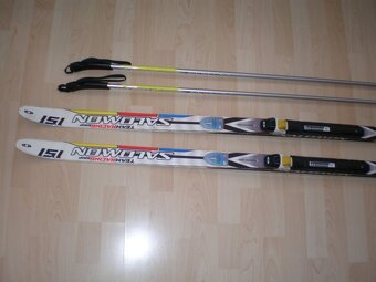 lyže běžky Salomon Team Racing SNS 151 cm + hůlky - 2