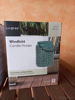 Keramická lucerna - sada 2 ks, zcela nové - 2