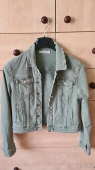 Riflová khaki bunda vel. M - 2