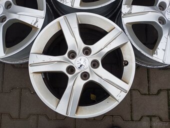 originální alu kola peugeot 5x108 r16 - 2