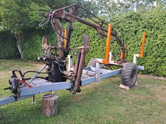 Vyvazecka dřeva hydraulická ruka unhz500 - 2
