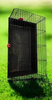 Černo-růžová klec pro hlodavce Small Animals-80x46x35cm - 2