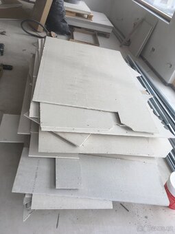 Prodám použité Fermacell desky 12,5 mm a 10 mm - 2