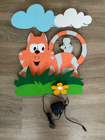 Nástěnné svítidlo pro děti Kočka LED 1 W - 2