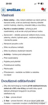 Šnekový odšťavňovač CONCEPT LO-7045 - 2