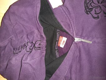 Fialová mikina vel. 146 - 2