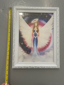 Prodám obraz anděl - andělka - 2